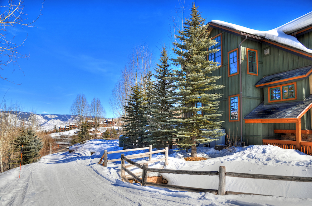 Colorado Home in the Winter | K-Guard Rocky Mountains