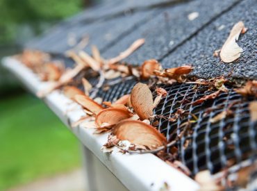 Clogged Gutters Using Mesh Covers - K-Guard Rocky Mountains